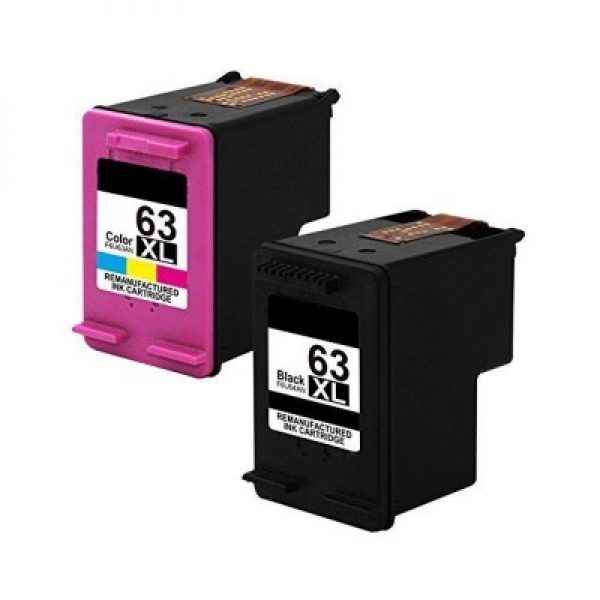 HP 63XL Remanufactured Ink Cartridge Theinksupply   Hp63xl 600x600 